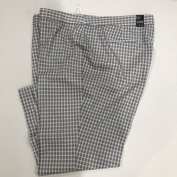 Amanda & Chelsea Alex pants modern fit ankle pants 22W plus size NWT E - Picture 2 of 4